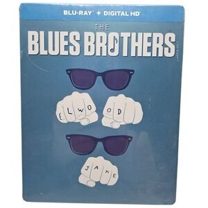 The Blues Brothers Blu Ray Steelbook Digital HD Movie New Sealed Collectors